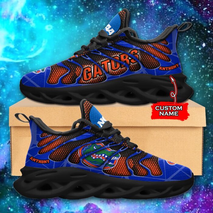 NCAA Florida Gators Max Soul Sneaker Custom Name 48 M1