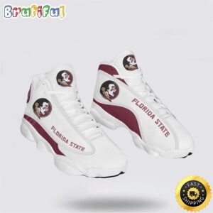 NCAA Florida State Air Jordan 13 Printed Logo JD 13