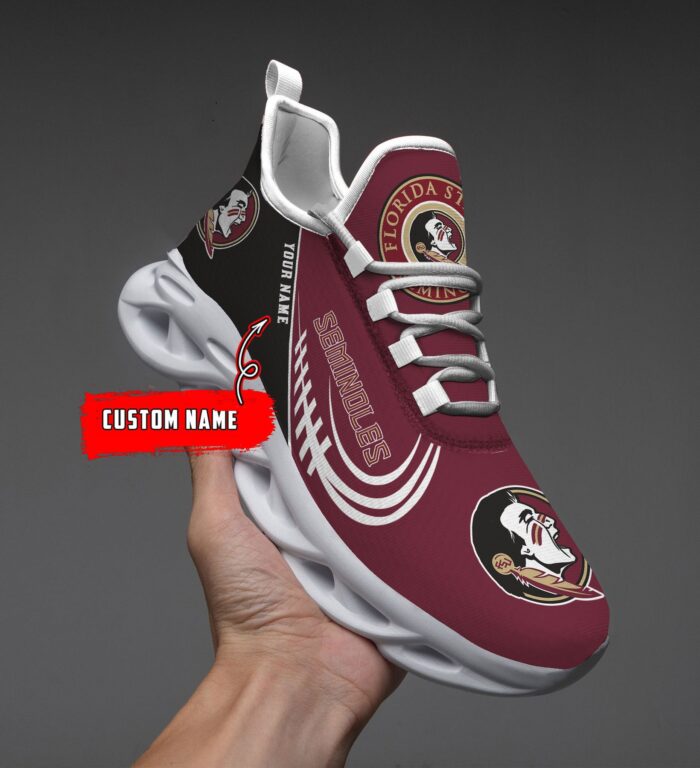 NCAA Florida State Seminoles Max Soul Sneaker Custom Name 05 M12