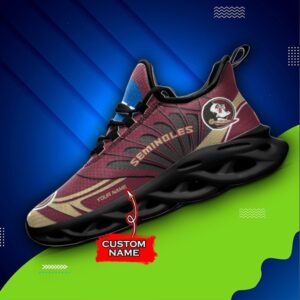 NCAA Florida State Seminoles Max Soul Sneaker Custom Name 62HTN1948