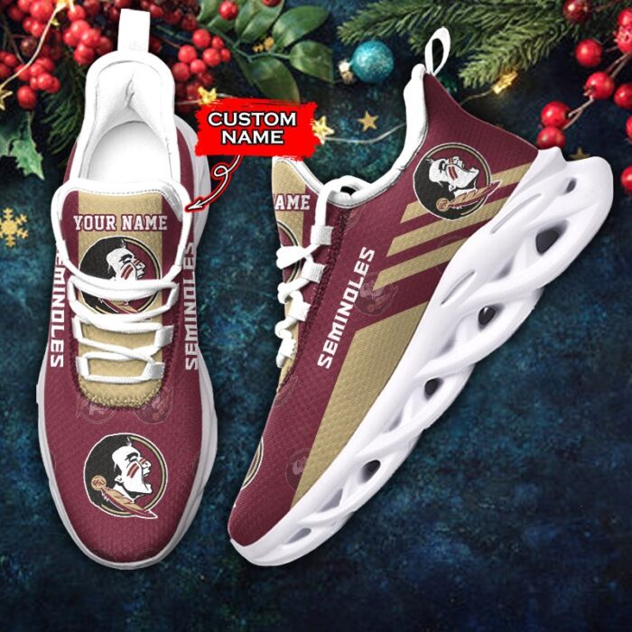 NCAA Florida State Seminoles Max Soul Sneaker Custom Name 67 M12HTN4343