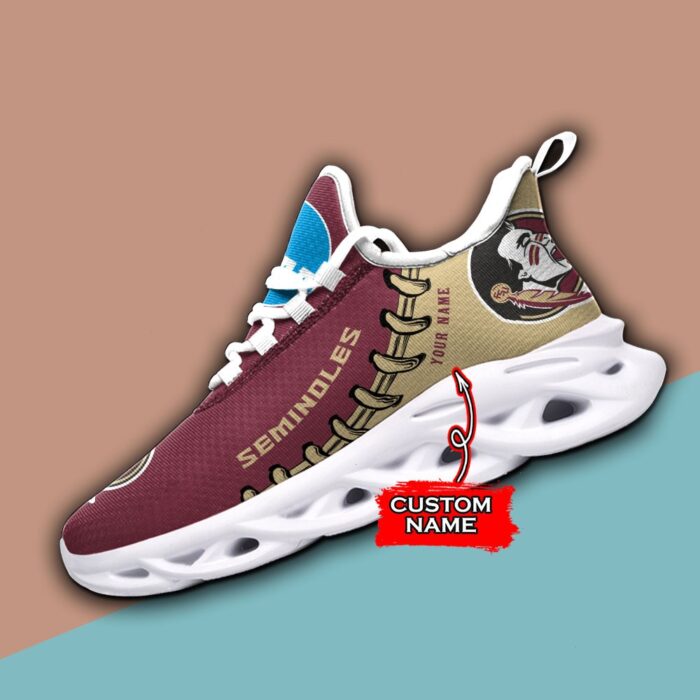 NCAA Florida State Seminoles Max Soul Sneaker Custom Name 85TK08