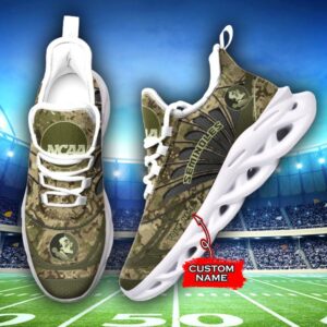 NCAA Florida State Seminoles Max Soul Sneaker Custom Name A70