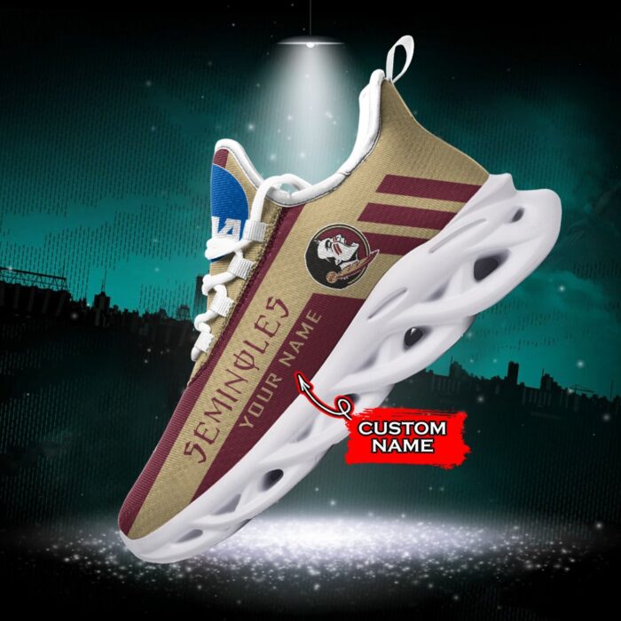 NCAA Florida State Seminoles Max Soul Sneaker Custom Name Style 1HTN7023