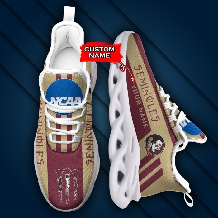 NCAA Florida State Seminoles Max Soul Sneaker Custom Name Style 1HTN7023