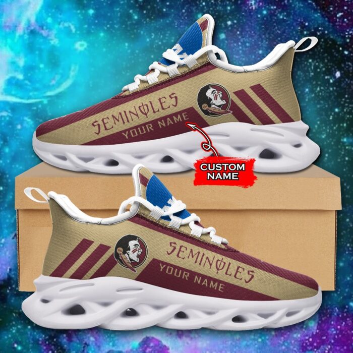 NCAA Florida State Seminoles Max Soul Sneaker Custom Name Style 1HTN7023