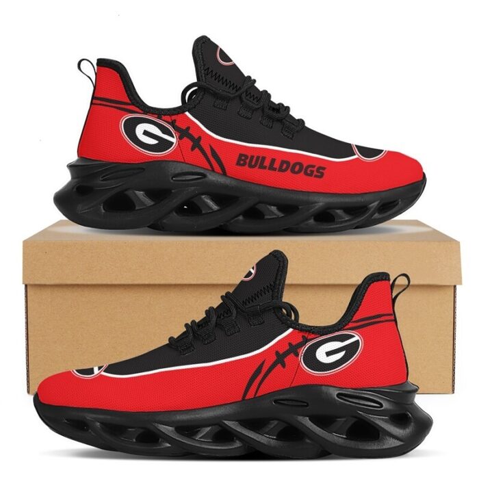 NCAA Georgia Bulldogs College Fans Max Soul Shoes for Fan