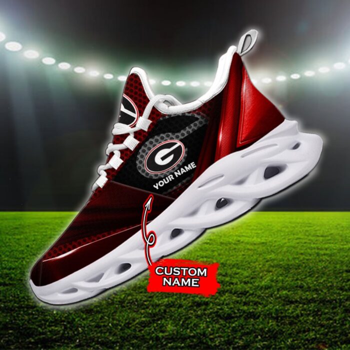 NCAA Georgia Bulldogs Max Soul Sneaker Custom Name