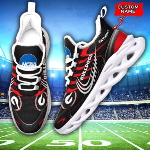 NCAA Georgia Bulldogs Max Soul Sneaker Custom Name 65 M12HTN4316