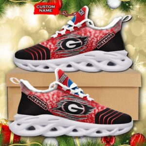 NCAA Georgia Bulldogs Max Soul Sneaker Custom Name 66 M12RTT6986