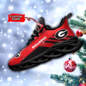 NCAA Georgia Bulldogs Max Soul Sneaker Custom Name 67 M12HTN4344