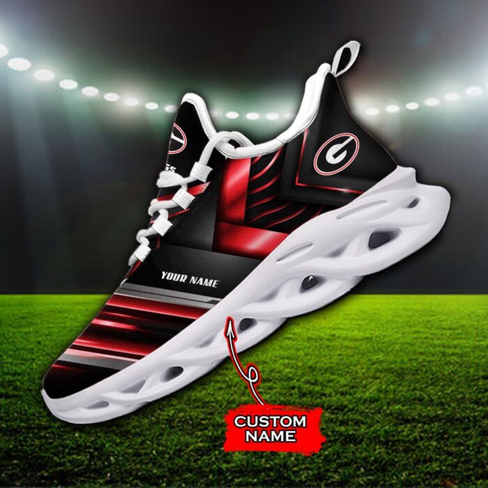 NCAA Georgia Bulldogs Max Soul Sneaker Custom Name 86