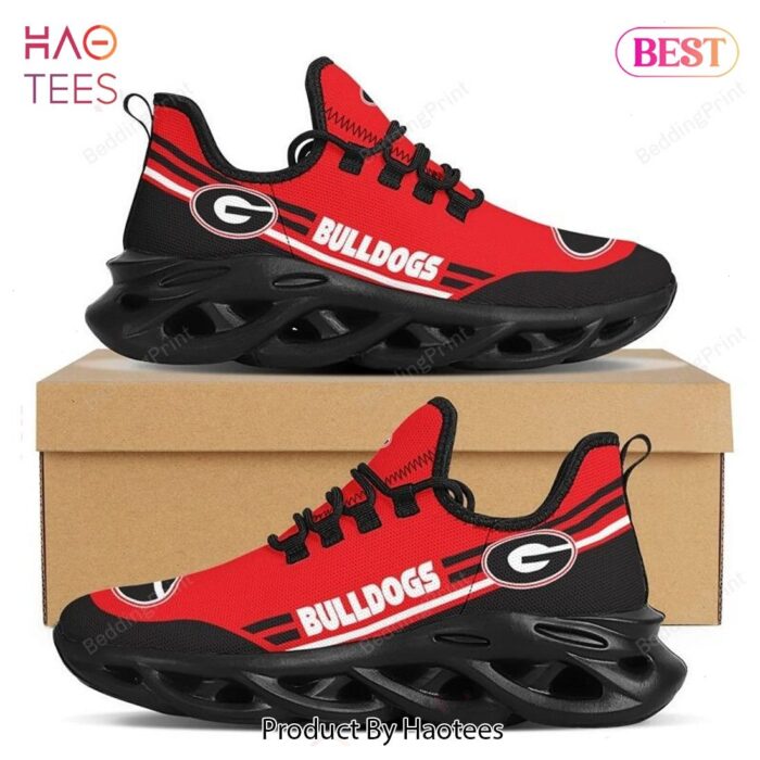 NCAA Georgia Bulldogs Red Max Soul Shoes