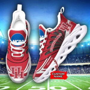 NCAA Houston Cougars Max Soul Sneaker Custom Name 62RTT1627