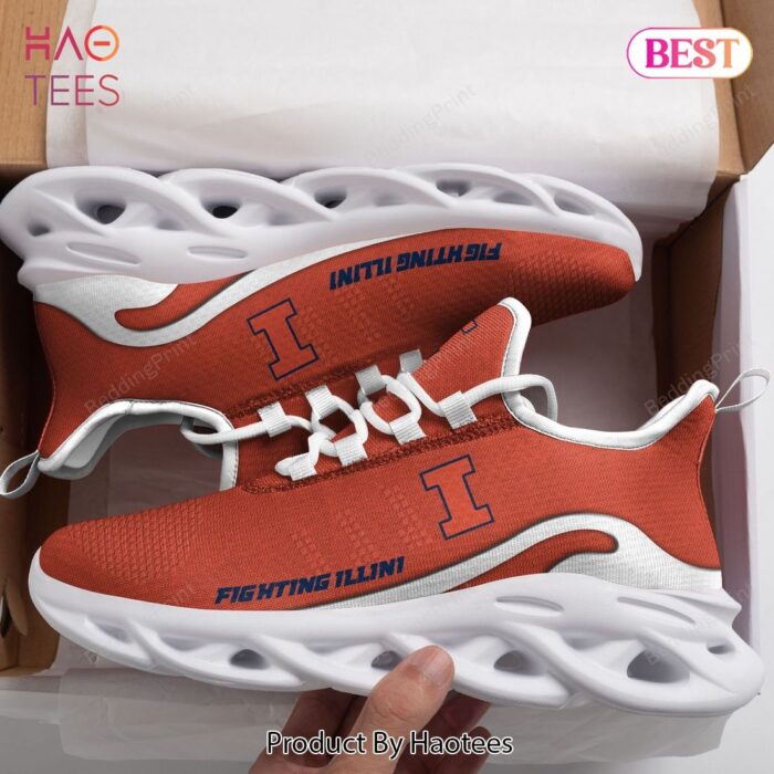 NCAA Illinois Fighting Illini Max Soul Shoes