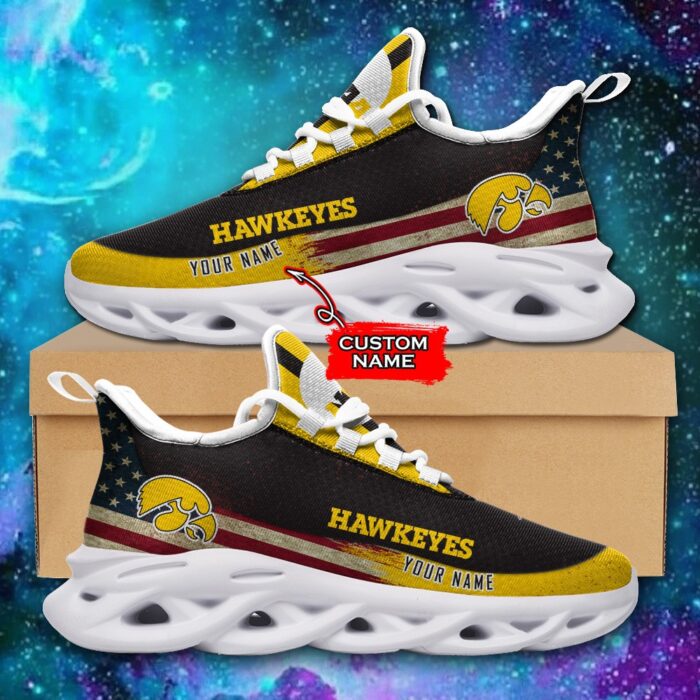 NCAA Iowa Hawkeyes Max Soul Sneaker Custom Name 42 M1