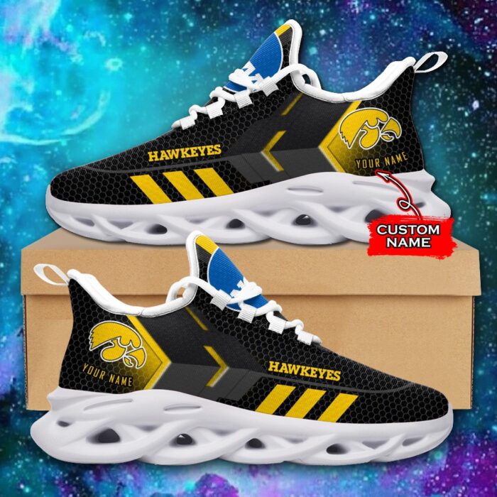 NCAA Iowa Hawkeyes Max Soul Sneaker Custom Name 43 M1RTT4192