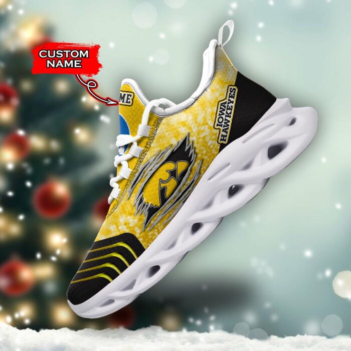 NCAA Iowa Hawkeyes Max Soul Sneaker Custom Name 66RTT1569