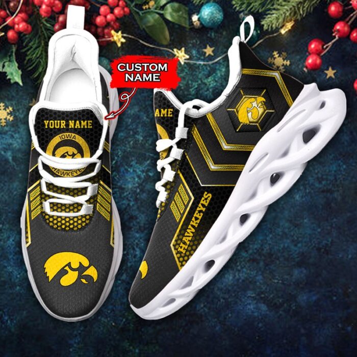 NCAA Iowa Hawkeyes Max Soul Sneaker Custom Name 69HTN2310