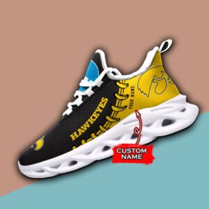 NCAA Iowa Hawkeyes Max Soul Sneaker Custom Name 85TK10