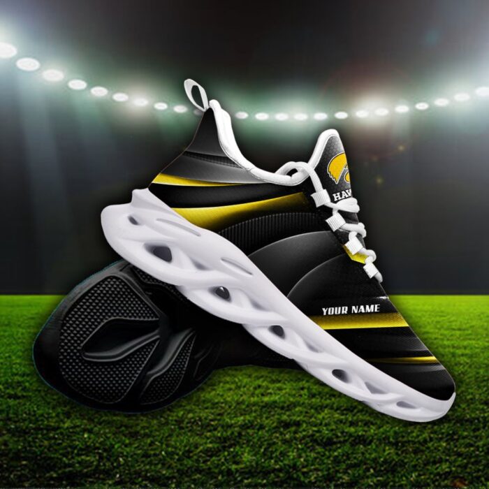 NCAA Iowa Hawkeyes Max Soul Sneaker Custom Name E10