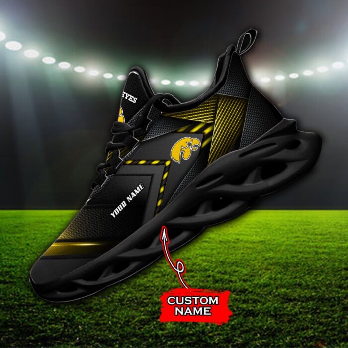 NCAA Iowa Hawkeyes Max Soul Sneaker Custom Name Fan Gift