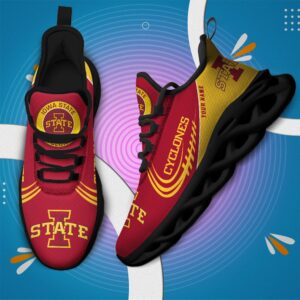 NCAA Iowa State Cyclones Max Soul Sneaker Custom Name 05 M12