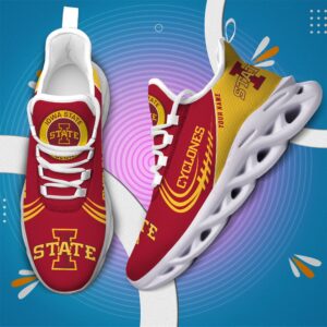 NCAA Iowa State Cyclones Max Soul Sneaker Custom Name 05 M12