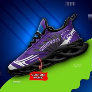 NCAA Kansas State Wildcats Max Soul Sneaker Custom Name 62HTN1952