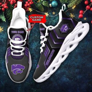 NCAA Kansas State Wildcats Max Soul Sneaker Custom Name 69HTN2312