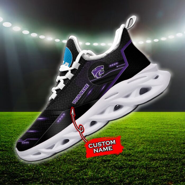 NCAA Kansas State Wildcats Max Soul Sneaker Custom Name 80TTMSNCAA8012