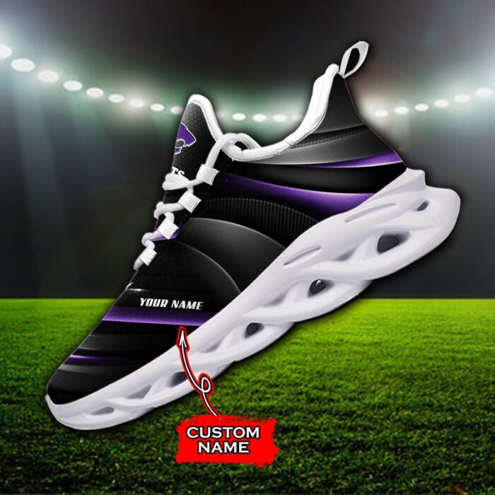 NCAA Kansas State Wildcats Max Soul Sneaker Custom Name E12