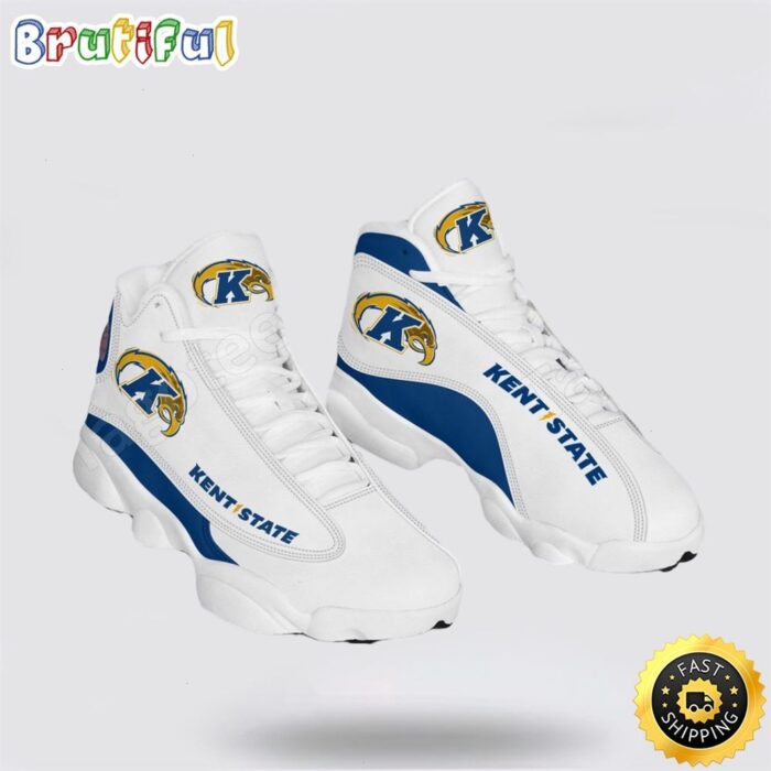 NCAA Kent State Air Jordan 13 Printed Logo JD 13