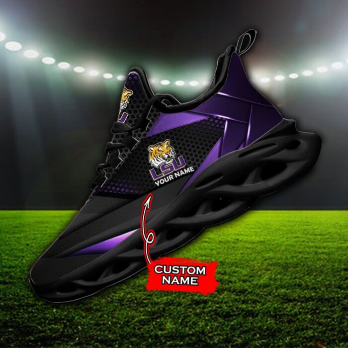 NCAA LSU Tigers Max Soul Sneaker Custom Name 87