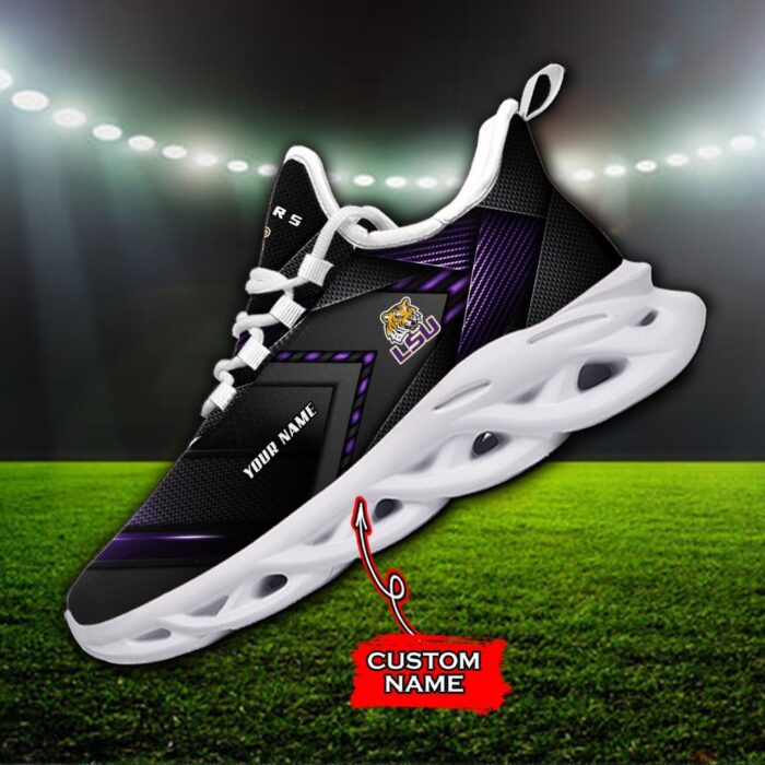 NCAA LSU Tigers Max Soul Sneaker Custom Name Ver 3