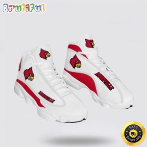 NCAA Louisville Air Jordan 13 Printed Logo JD 13