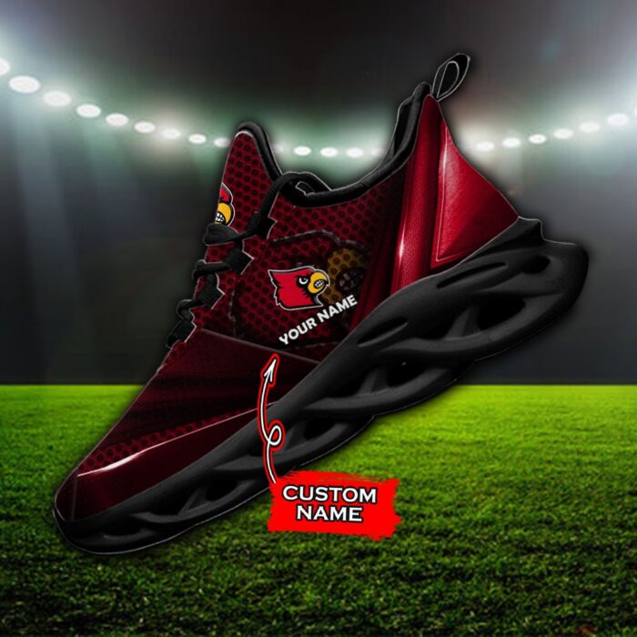 NCAA Louisville Cardinals Max Soul Sneaker Custom Name