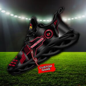 NCAA Louisville Cardinals Max Soul Sneaker Custom Name 81TTMSNCAA8114