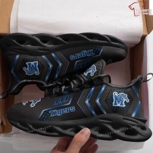 NCAA Memphis Tigers Black Edition Max Soul Shoes Running Sneakers