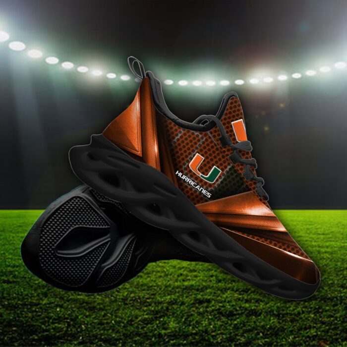 NCAA Miami Hurricanes Max Soul Sneaker Custom Name