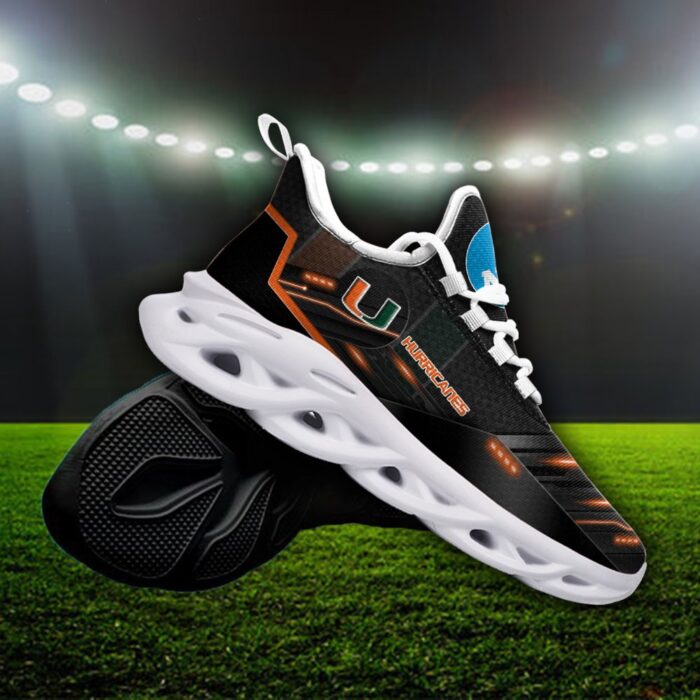 NCAA Miami Hurricanes Max Soul Sneaker Custom Name 80TTMSNCAA8016