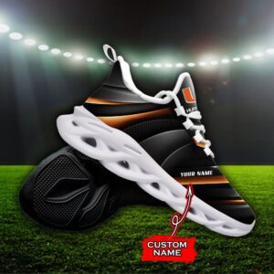 NCAA Miami Hurricanes Max Soul Sneaker Custom Name E16