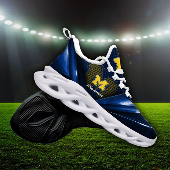 NCAA Michigan Wolverines Max Soul Sneaker Custom Name