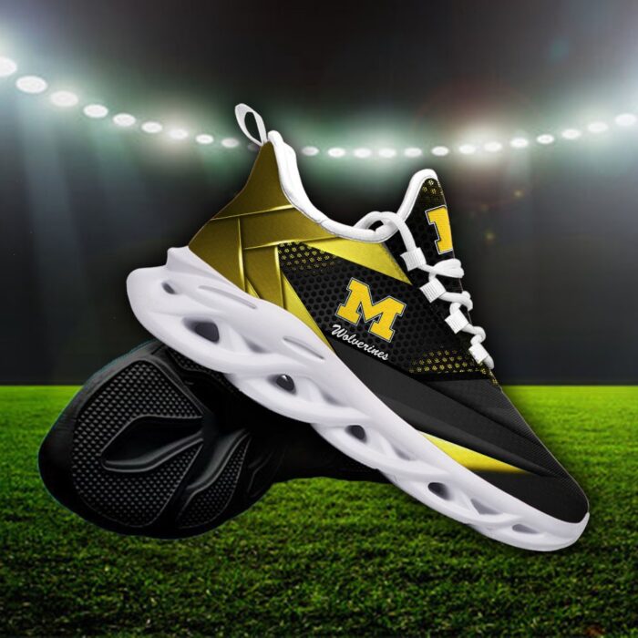 NCAA Michigan Wolverines Max Soul Sneaker Custom Name 87