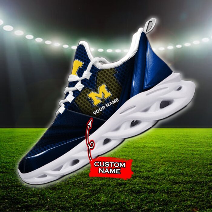 NCAA Michigan Wolverines Max Soul Sneaker Custom Name 89