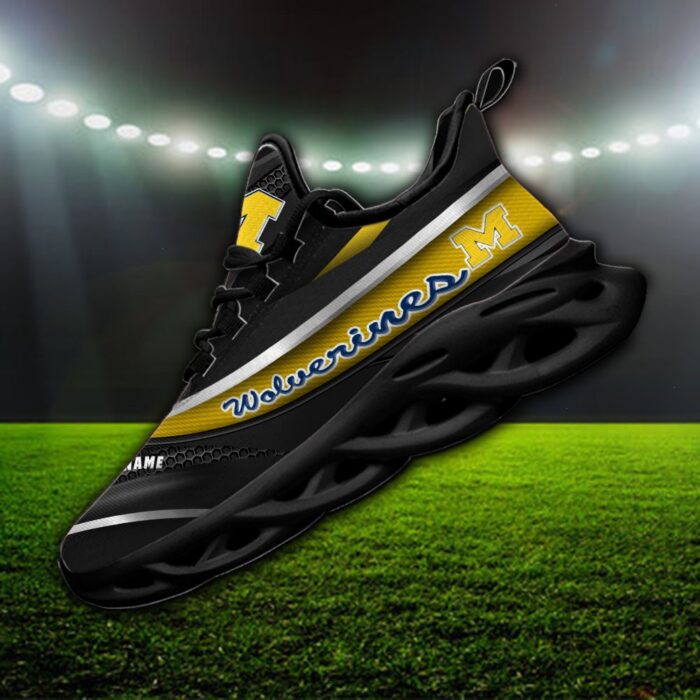 NCAA Michigan Wolverines Max Soul Sneaker Custom Name 94