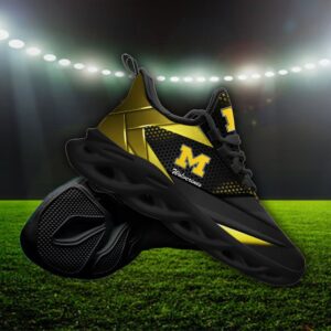 NCAA Michigan Wolverines Max Soul Sneaker Custom Name C15 CH1