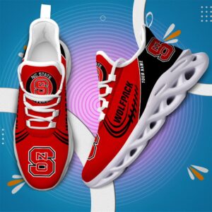 NCAA NC State Wolfpack Max Soul Sneaker Custom Name 05 M12