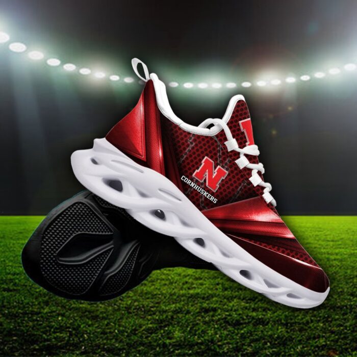 NCAA Nebraska Cornhuskers Max Soul Sneaker Custom Name