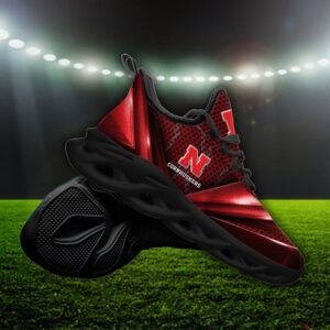 NCAA Nebraska Cornhuskers Max Soul Sneaker Custom Name